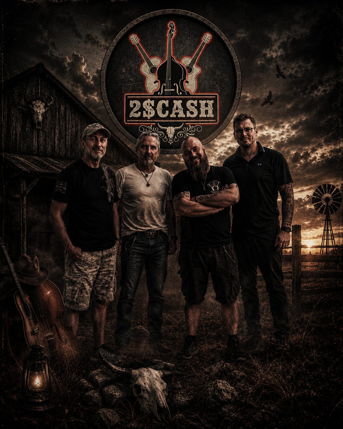2$Cash band photo